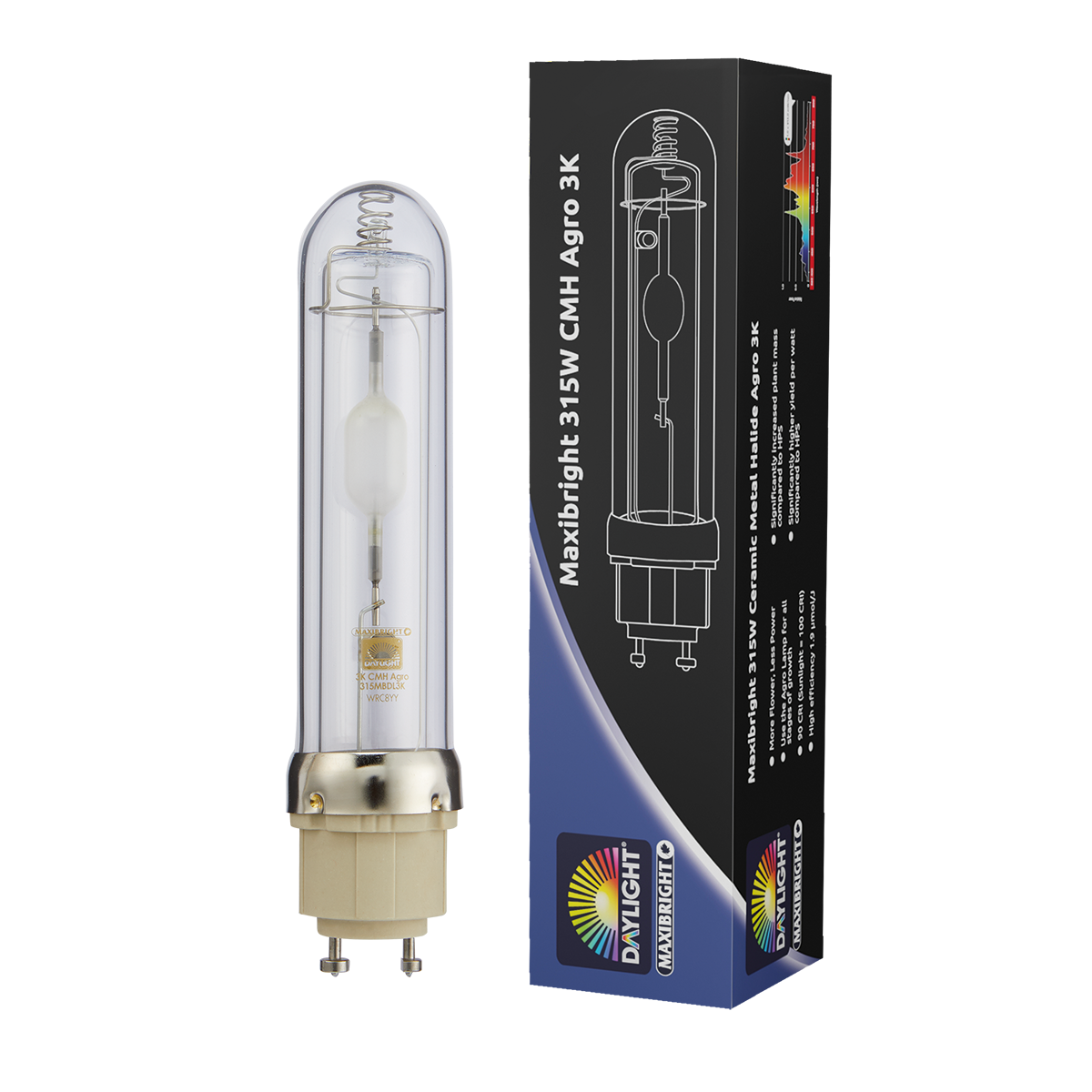 Maxibright DAYLIGHT 315W 3K CMH Lamp