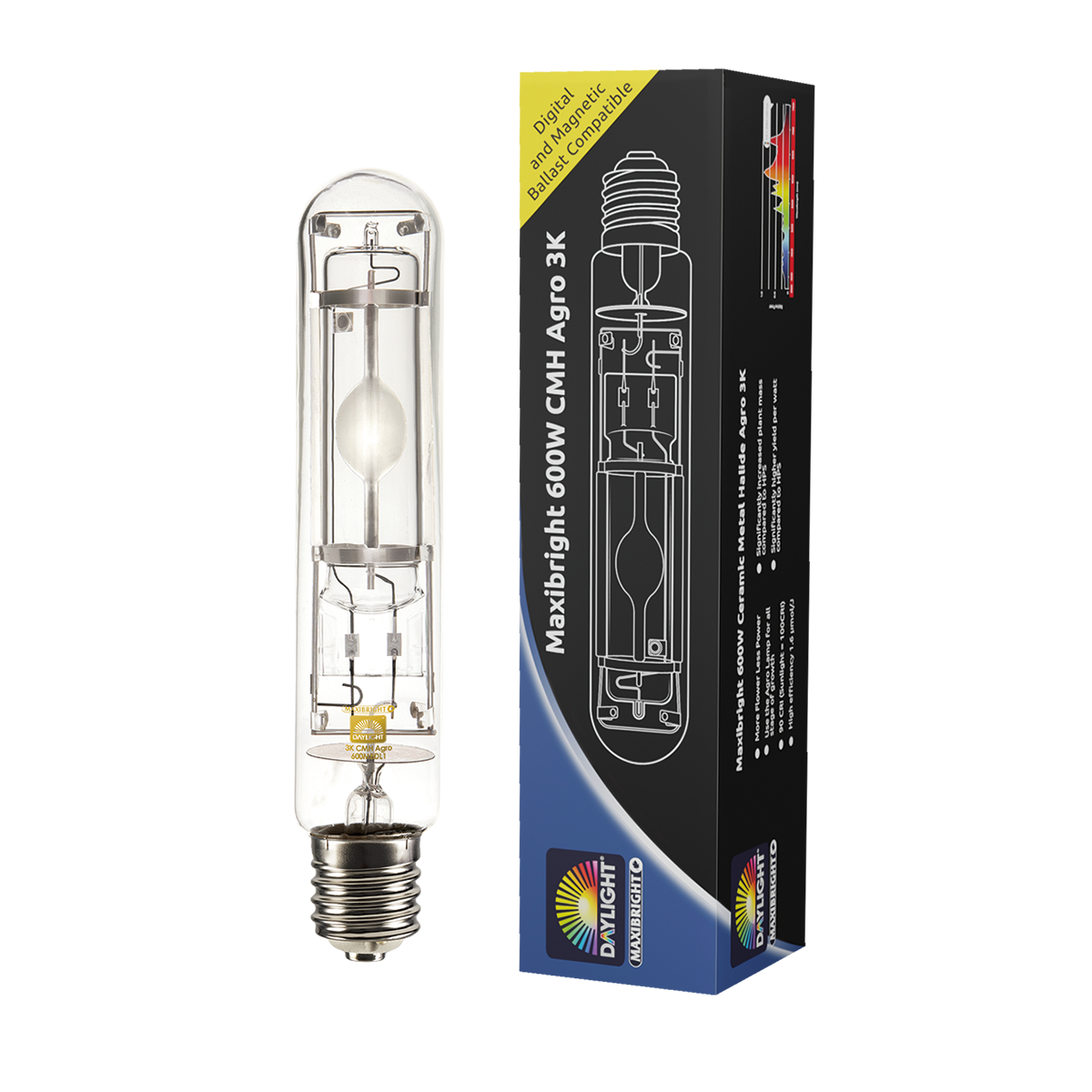 Maxibright DAYLIGHT 600W 3K CMH Lamp