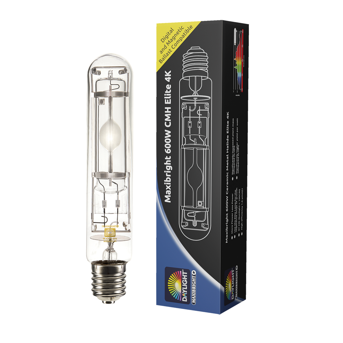 Maxibright DAYLIGHT 600W 4K CMH Lamp