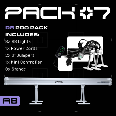 Faven R8 Under Canopy Starter Pro Pack