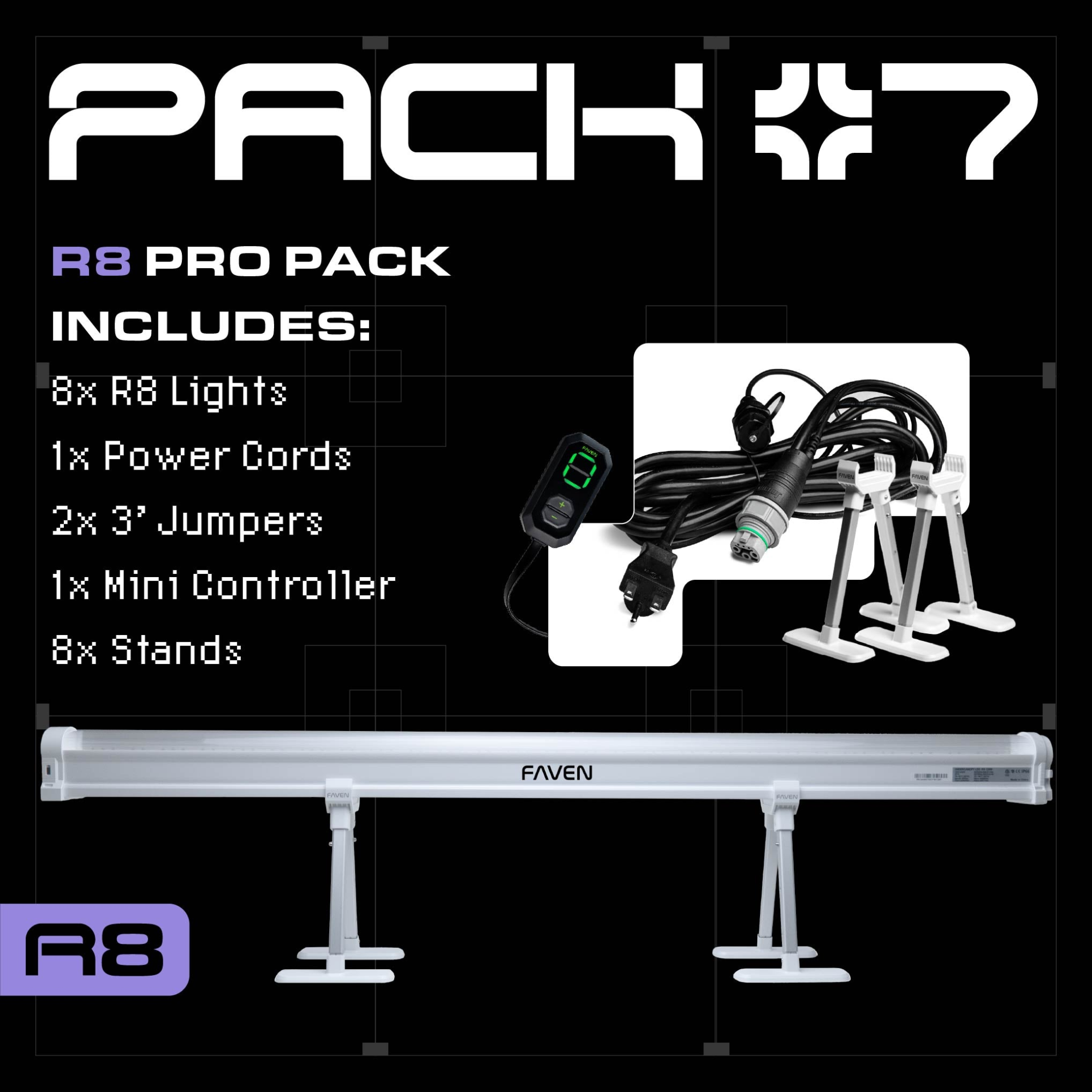 Faven R8 Under Canopy Starter Pro Pack