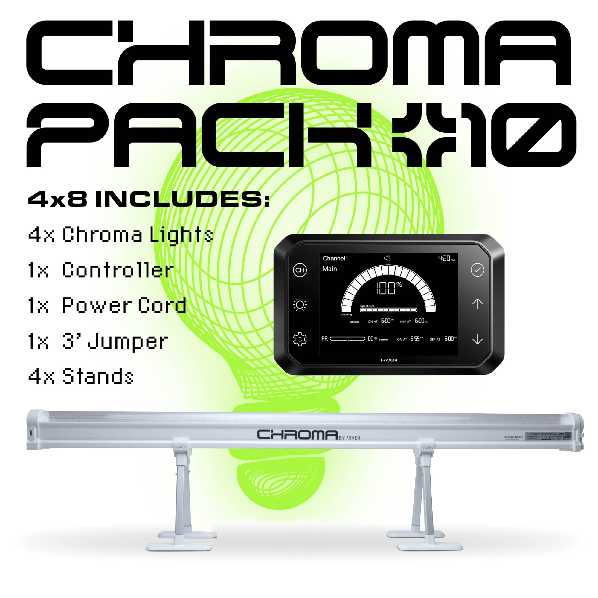 Faven Chroma Under Canopy Starter Pack 4x8