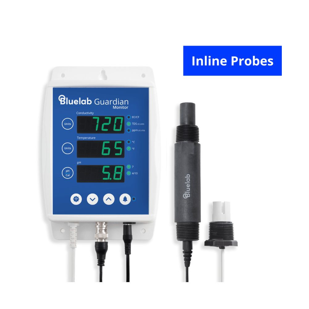 Bluelab Guardian Monitor Connect Wifi pH/EC/temperature, with pipeline probes